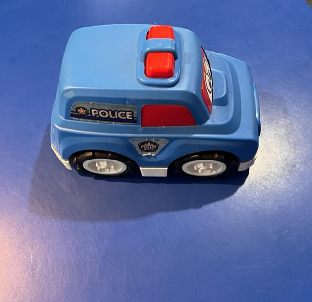 Blue Police Car